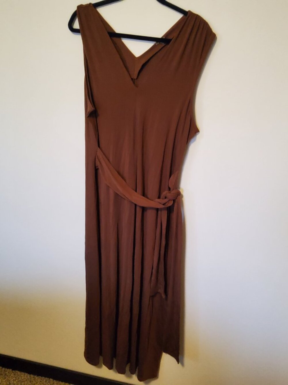 Summer Sundress V Neck Size XL Garnet Hill